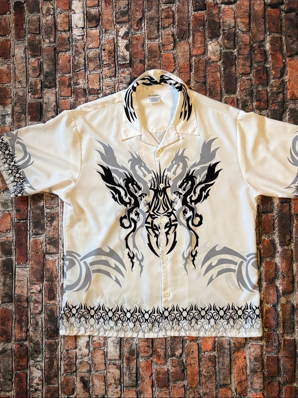Y2K Dragon Tribal Shirt